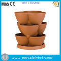 Venta al por mayor de terracota arcilla jardín flor planta pot